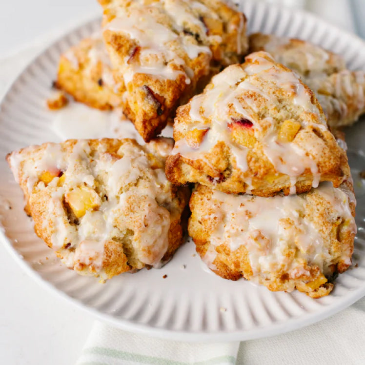 Peach Lemon Scones