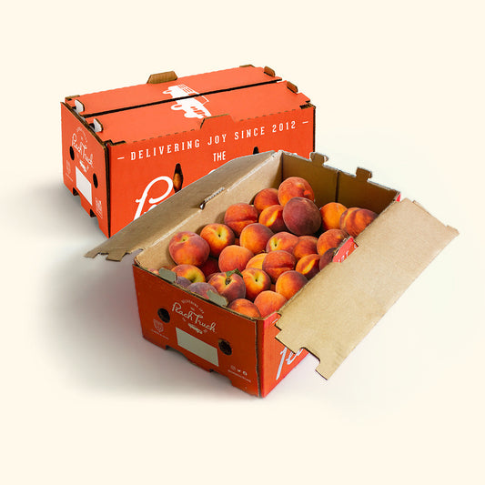 POS Local Pickup: 25 lb Peach Box